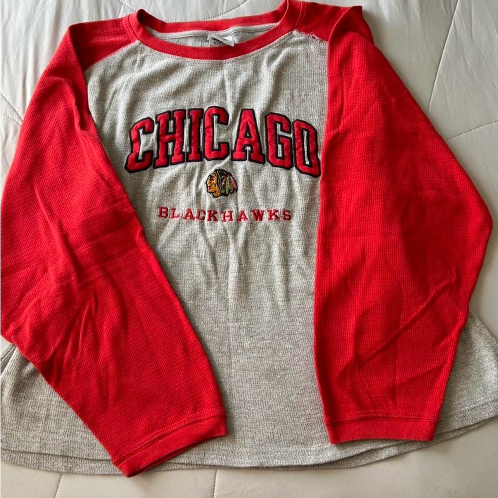 NHL Red and Gray Shirt
